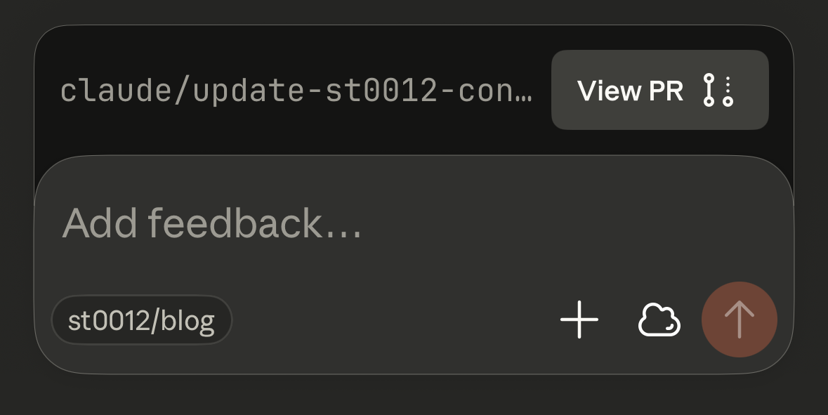 Claude app Code sessions PR UI